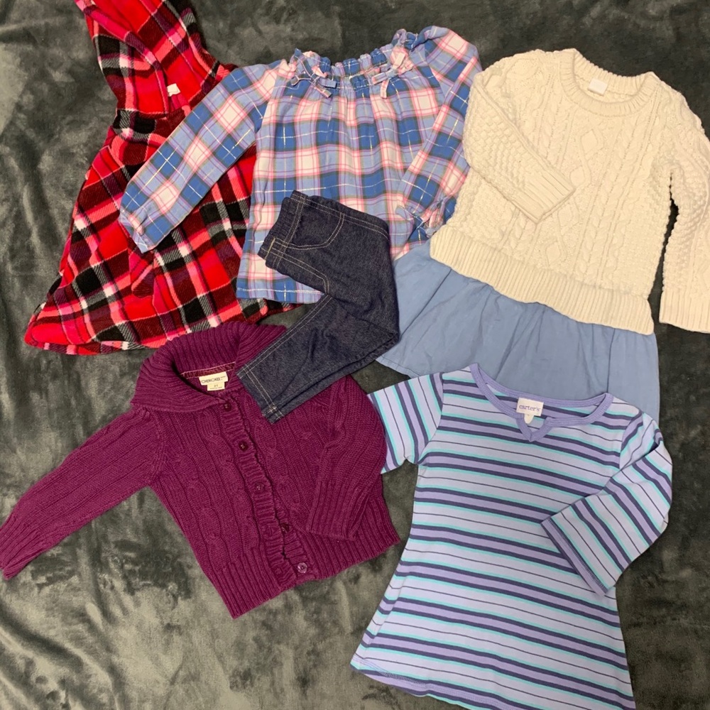 Girls 2t fall/winter lot (6 pcs)